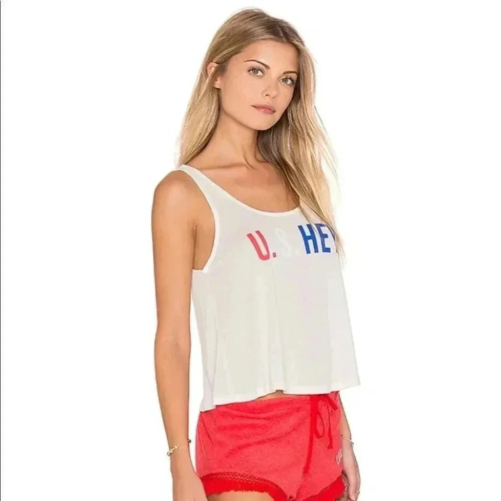 Wildfox U.S. Hey Tank - Picture 3 of 5
